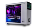 Xidax X6 Gaming desktop-AMD RYZEN 7 9800X3D (up to 5.2GHz)|AMD Radeon RX 9070XT 16GB|32GB (2x16GB) DDR5 5600MHz|2TB M.2 NVMe|Genuine Windows 11 Home|Xen White Case with 8" LCD screen on front