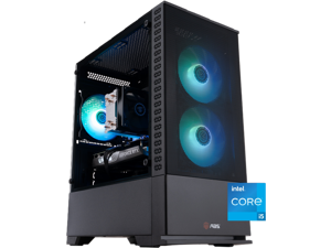 ABS Cyclone Aqua Gaming PC - Windows 11 - Intel Core i5-13400F - GeForce RTX 4060 - DLSS 4 - AI-Powered Performance - 32GB DDR4 3200MHz - 1TB M.2 NVMe SSD - CA13400F40606