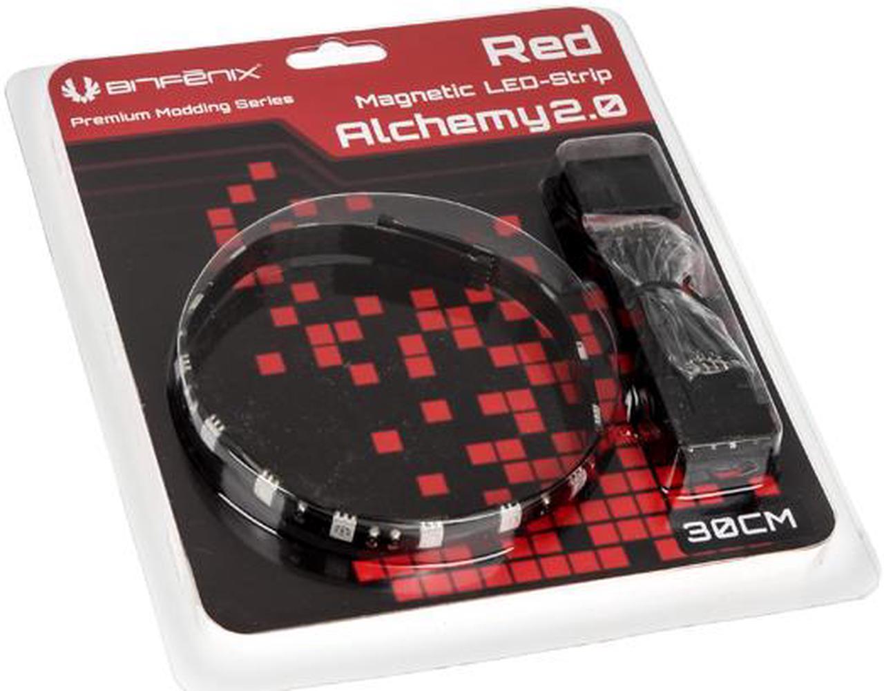 Alt view image 5 of 5 - BitFenix BFA-MAG-30RK15-RP Magnetic LED-Strip 30CM 15 LED Red