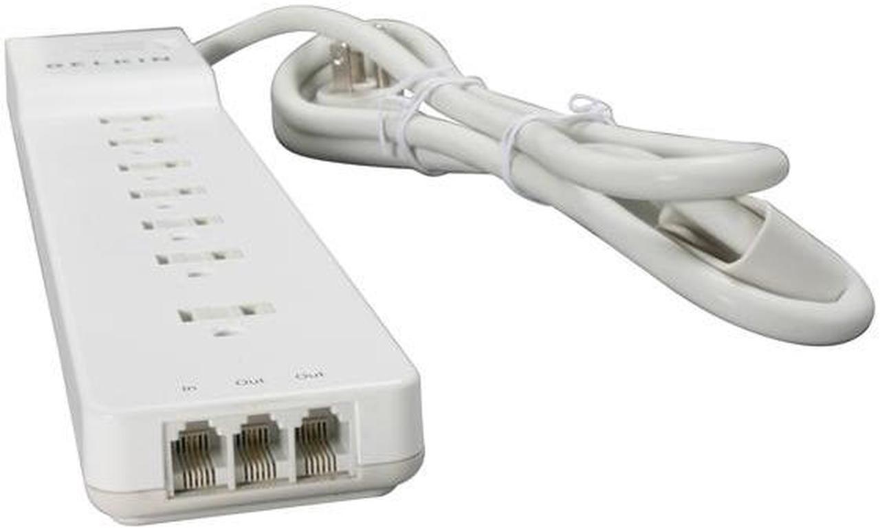 Alt view image 4 of 7 - BELKIN BE107200-06 6 Feet 7 Outlets 2320 joule Home/office Surge Protector