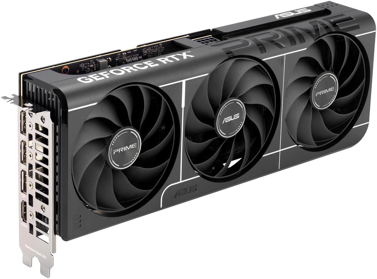 Alt view image 2 of 9 - ASUS PRIME GeForce RTX 5060 Ti 8GB 128-Bit GDDR7 PCI Express 5.0 x8 DLSS 4.0 Graphics Card PRIME-RTX5060TI-8G