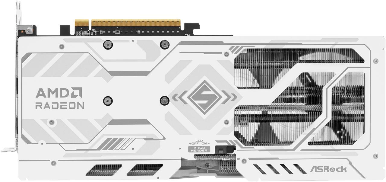 Alt view image 3 of 9 - ASRock Steel Legend Radeon RX 9060 XT 16GB GDDR6 PCI Express 5.0 x16 Graphics Card RX9060XT SL 16GO RX 9060XT