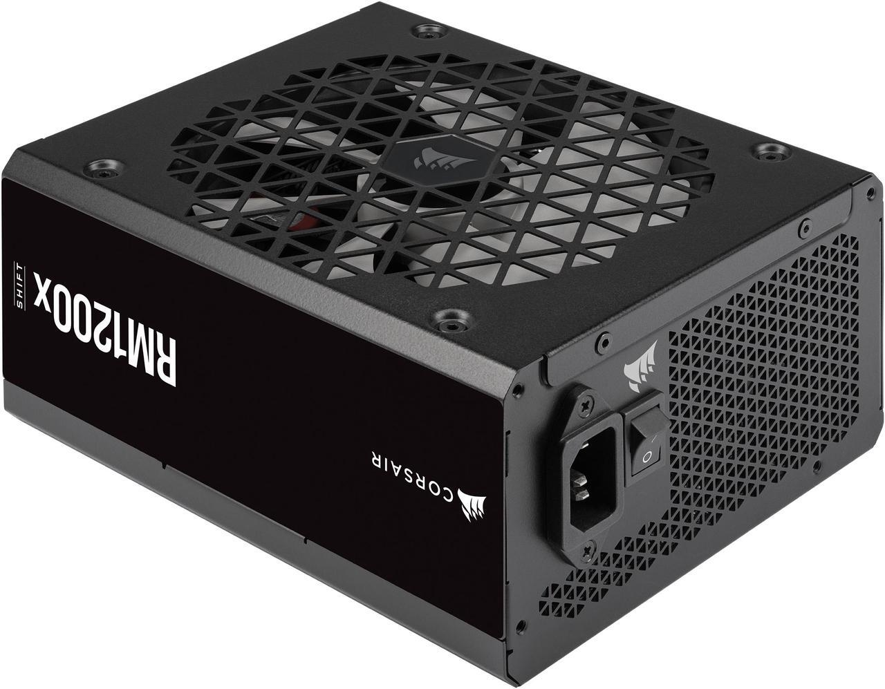 Alt view image 7 of 13 - CORSAIR RMx Shift Series RM1200x Shift Fully Modular 80PLUS Gold ATX Power Supply