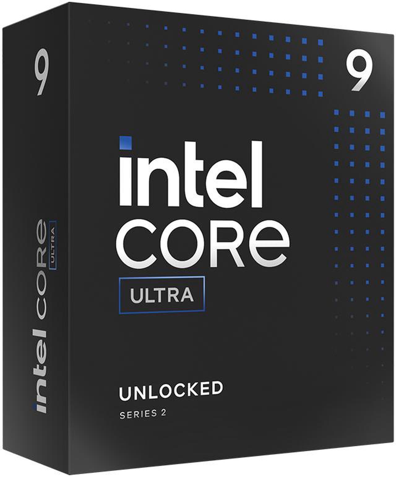Main image of Intel Core Ultra 9 285K - Core Ultra 9 (Series 2) Arrow Lake 24-Core (8P+16E), LGA 1851, 125W Desktop Processor - BX80768285K