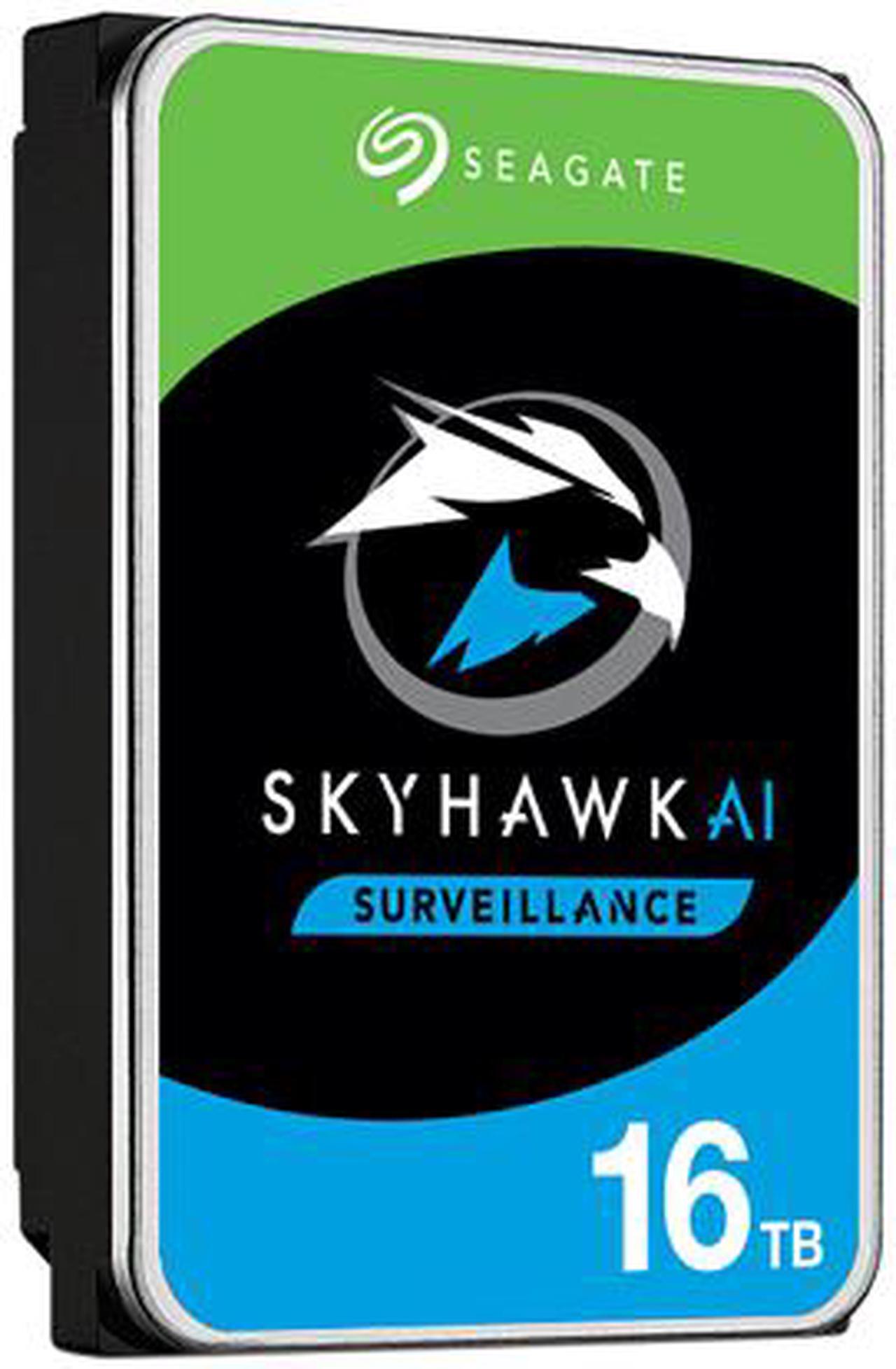 Alt view image 3 of 3 - Seagate SKYHAWK AI 16TB SATA 6.0Gb/s Internal Hard Drive ST16000VE002