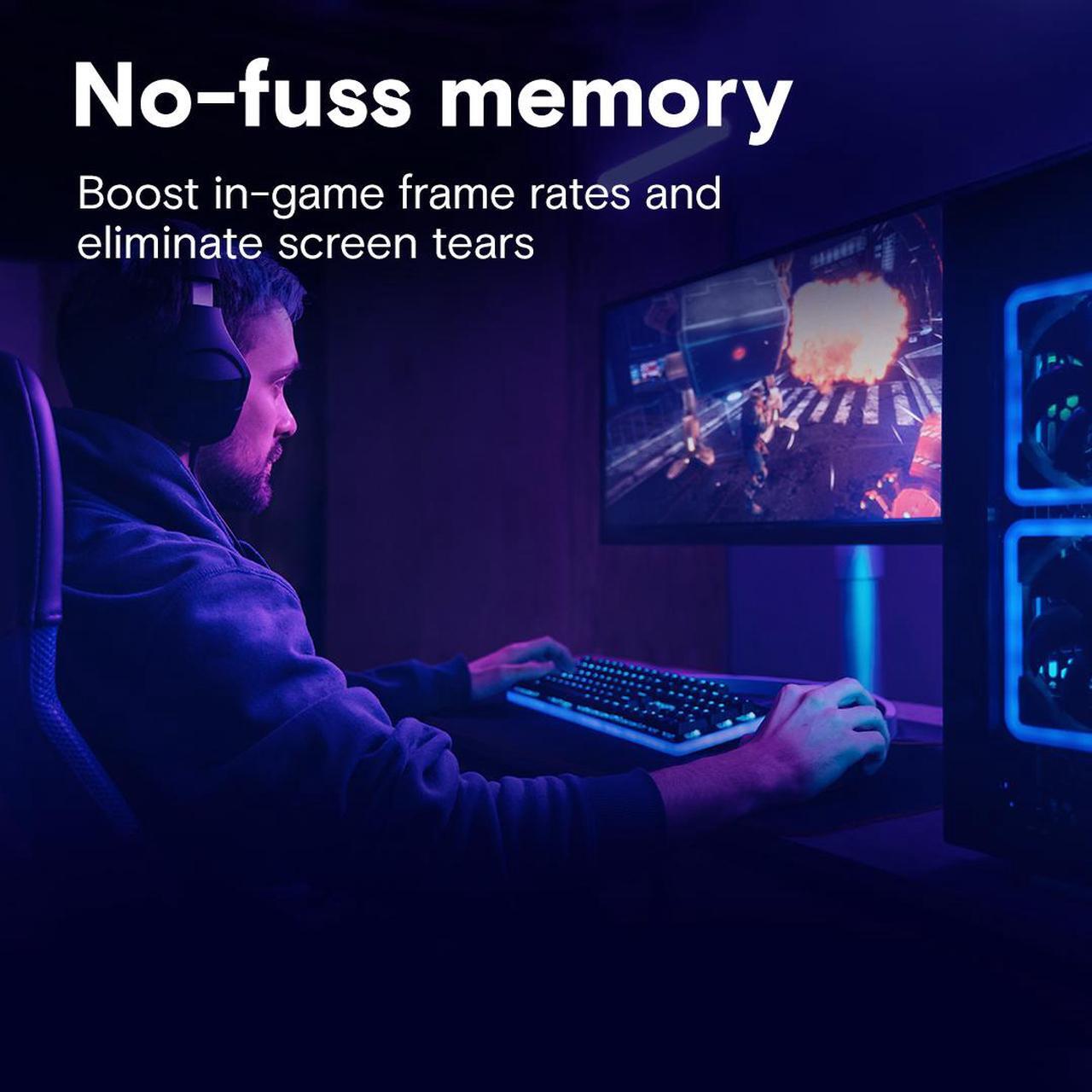 Alt view image 5 of 9 - Crucial Pro 32GB (2 x 16GB) 288-Pin PC RAM DDR4 3200 (PC4 25600) Desktop Memory Model CP2K16G4DFRA32A