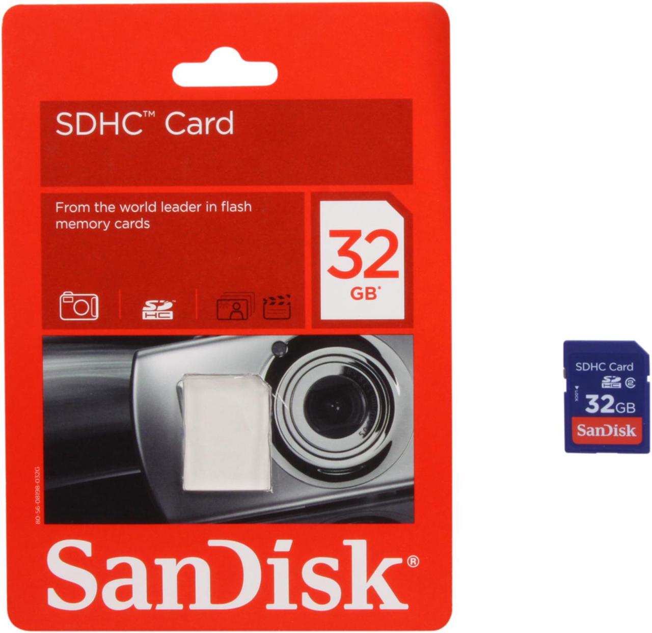 Alt view image 3 of 3 - SanDisk 32GB Secure Digital High-Capacity (SDHC) Flash Card Model SDSDB-032G-A11