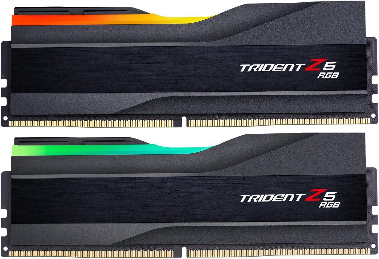 Alt view image 2 of 5 - G.SKILL Trident Z5 RGB Series 48GB (2 x 24GB) 288-Pin PC RAM DDR5 7200 (PC5 57600) Desktop Memory Model F5-7200J3646F24GX2-TZ5RK