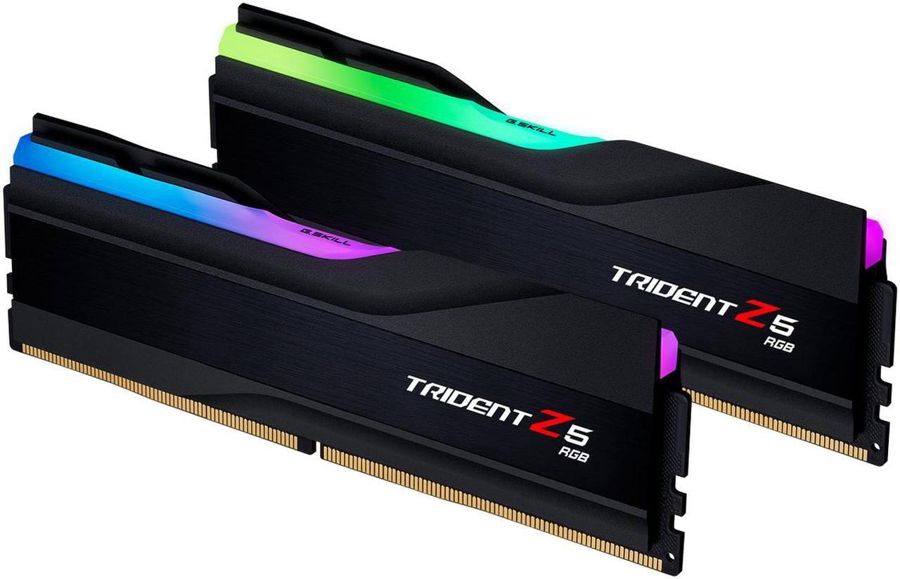 Alt view image 3 of 5 - G.SKILL Trident Z5 RGB Series 48GB (2 x 24GB) 288-Pin PC RAM DDR5 7200 (PC5 57600) Desktop Memory Model F5-7200J3646F24GX2-TZ5RK