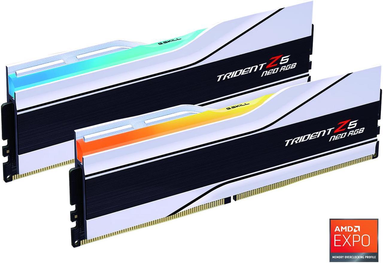 Main image of G.SKILL Trident Z Neo Series 96GB (2 x 48GB) 288-Pin PC RAM DDR5 6000 (PC5 48000) Desktop Memory Model F5-6000J3036F48GX2-TZ5NRW