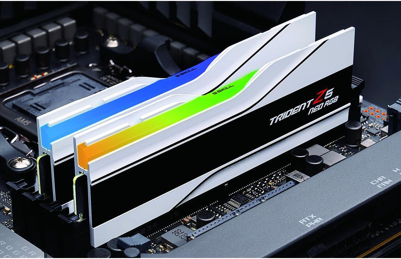 Alt view image 4 of 5 - G.SKILL Trident Z Neo Series 96GB (2 x 48GB) 288-Pin PC RAM DDR5 6000 (PC5 48000) Desktop Memory Model F5-6000J3036F48GX2-TZ5NRW