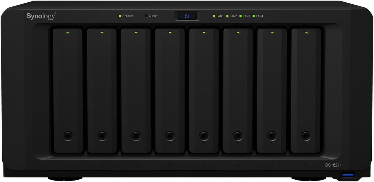 Alt view image 5 of 10 - Synology 8 bay NAS DiskStation DS1821+ (Diskless)