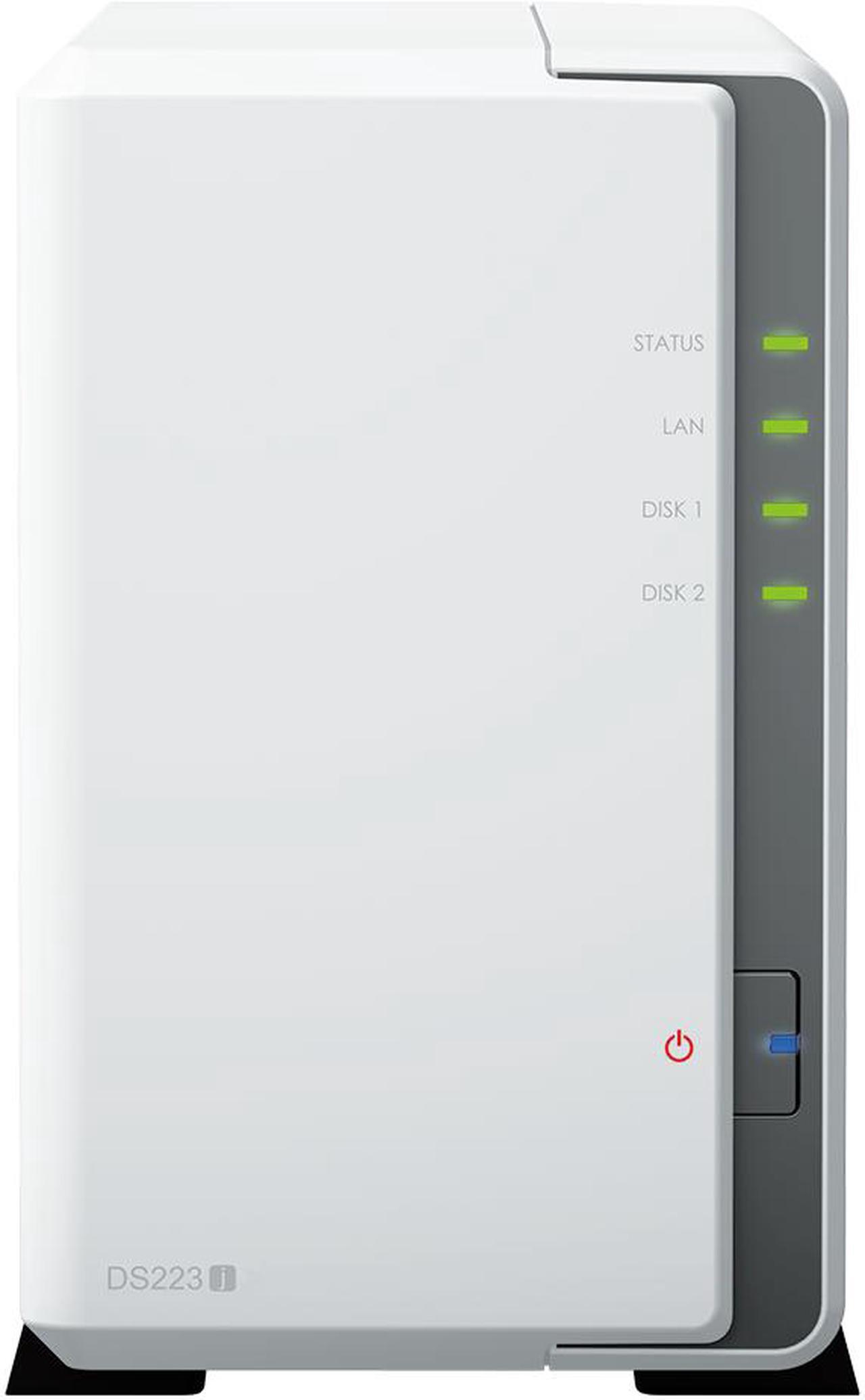 Alt view image 9 of 10 - Synology 2-bay DiskStation DS223j (Diskless)