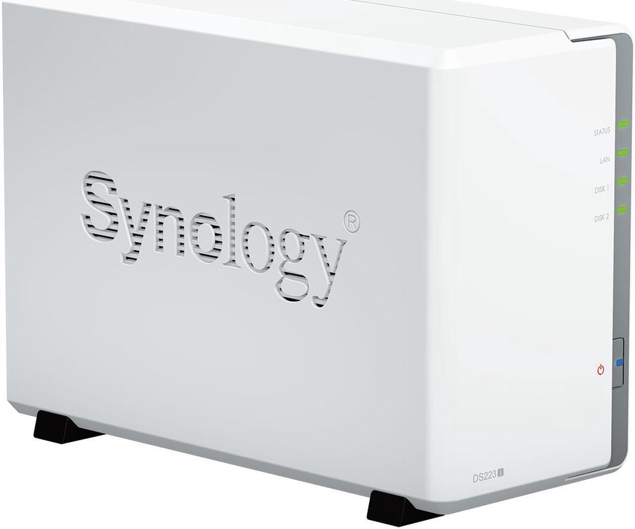 Alt view image 8 of 10 - Synology 2-bay DiskStation DS223j (Diskless)