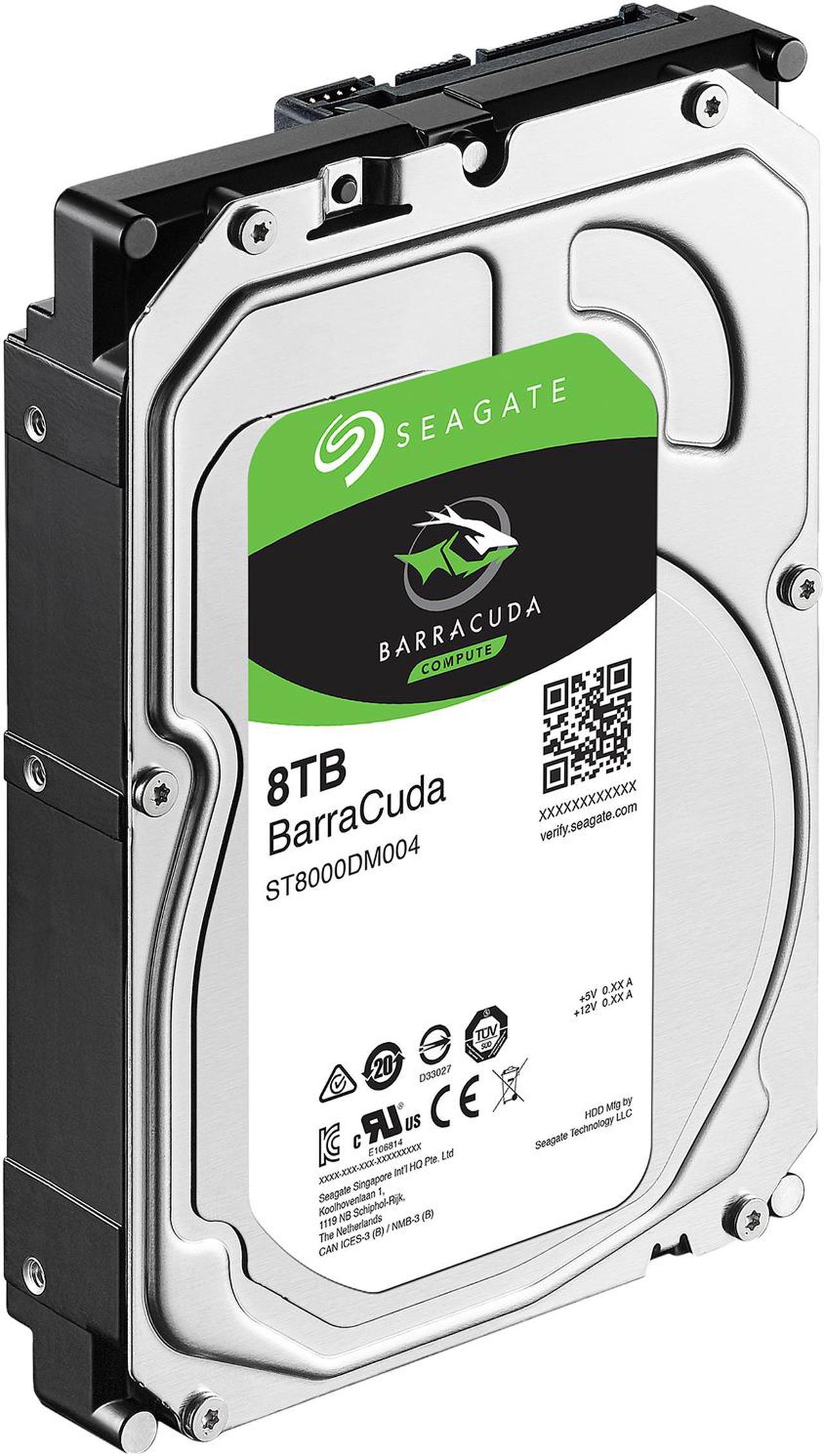 Alt view image 4 of 5 - Seagate BarraCuda NE-ST8000DM004 8TB 5400 RPM 256MB Cache SATA 6.0Gb/s 3.5" Internal Hard Drive Bare Drive