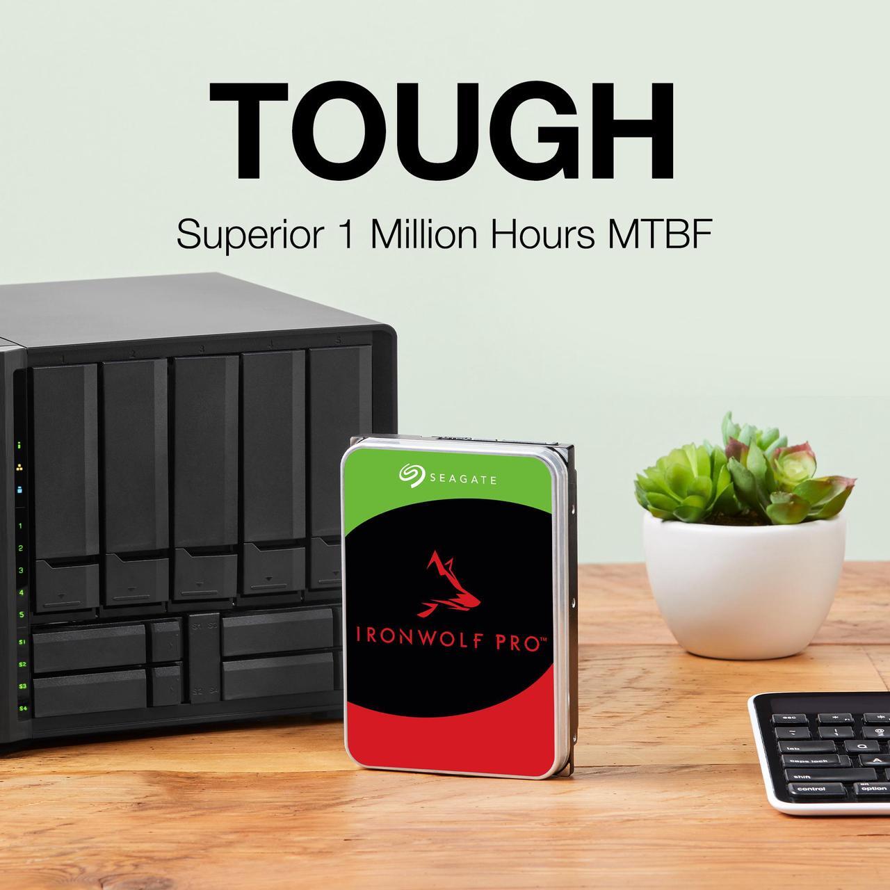 Alt view image 6 of 7 - Seagate IronWolf ST4000VN006 4TB 5400 RPM 256MB Cache SATA 6.0Gb/s 3.5" Internal Hard Drive