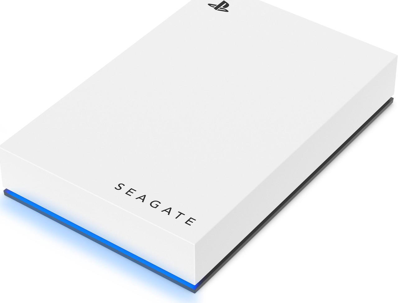 Alt view image 3 of 8 - Seagate Game Drive for PS5 2TB External HDD - USB 3.0, Officially Licensed, Blue LED (STLV2000101)