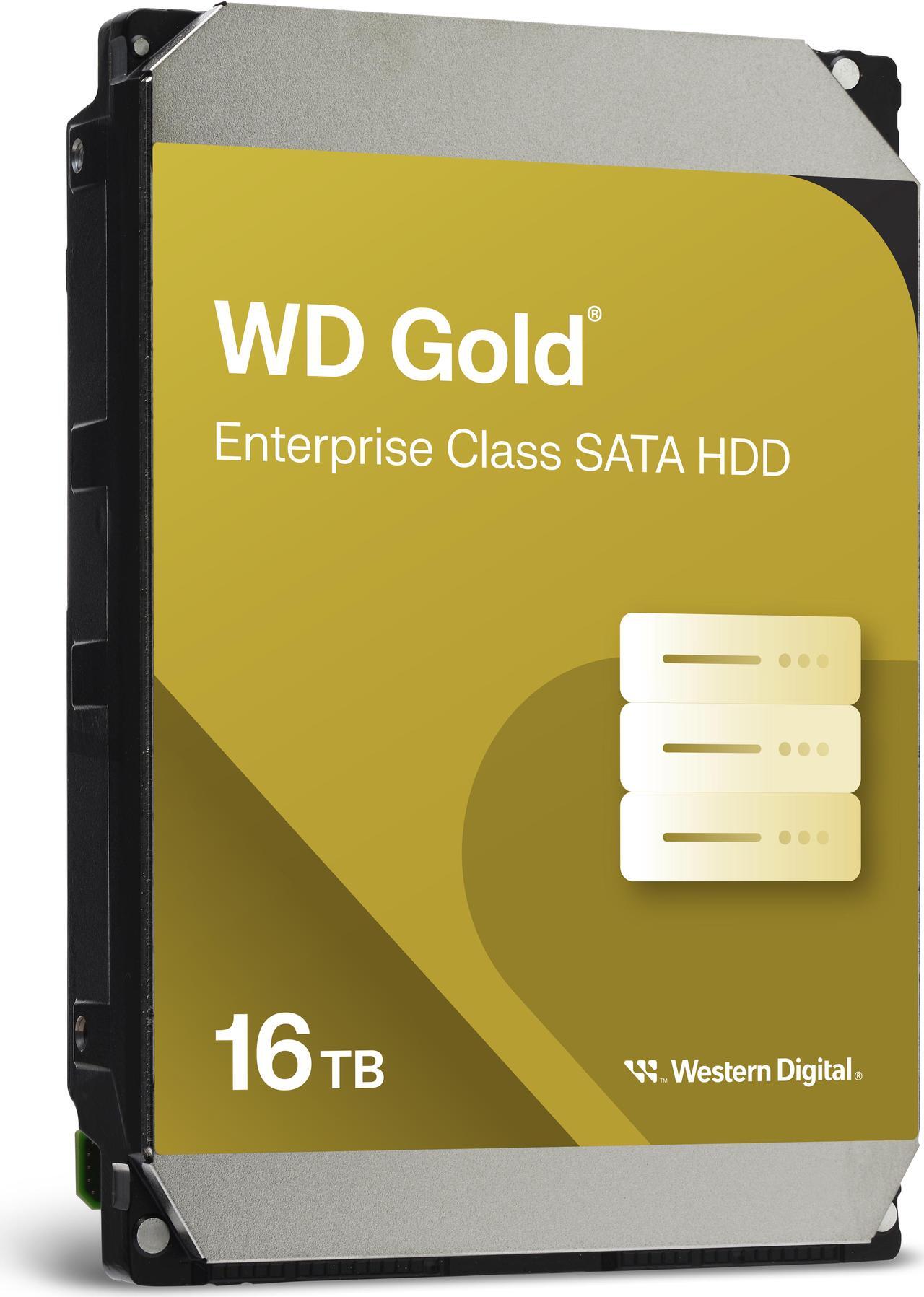 Alt view image 2 of 8 - WD Gold 16TB Enterprise Class Hard Disk Drive - 7200 RPM Class SATA 6Gb/s 512MB Cache 3.5 Inch - NE-WD161KRYZ