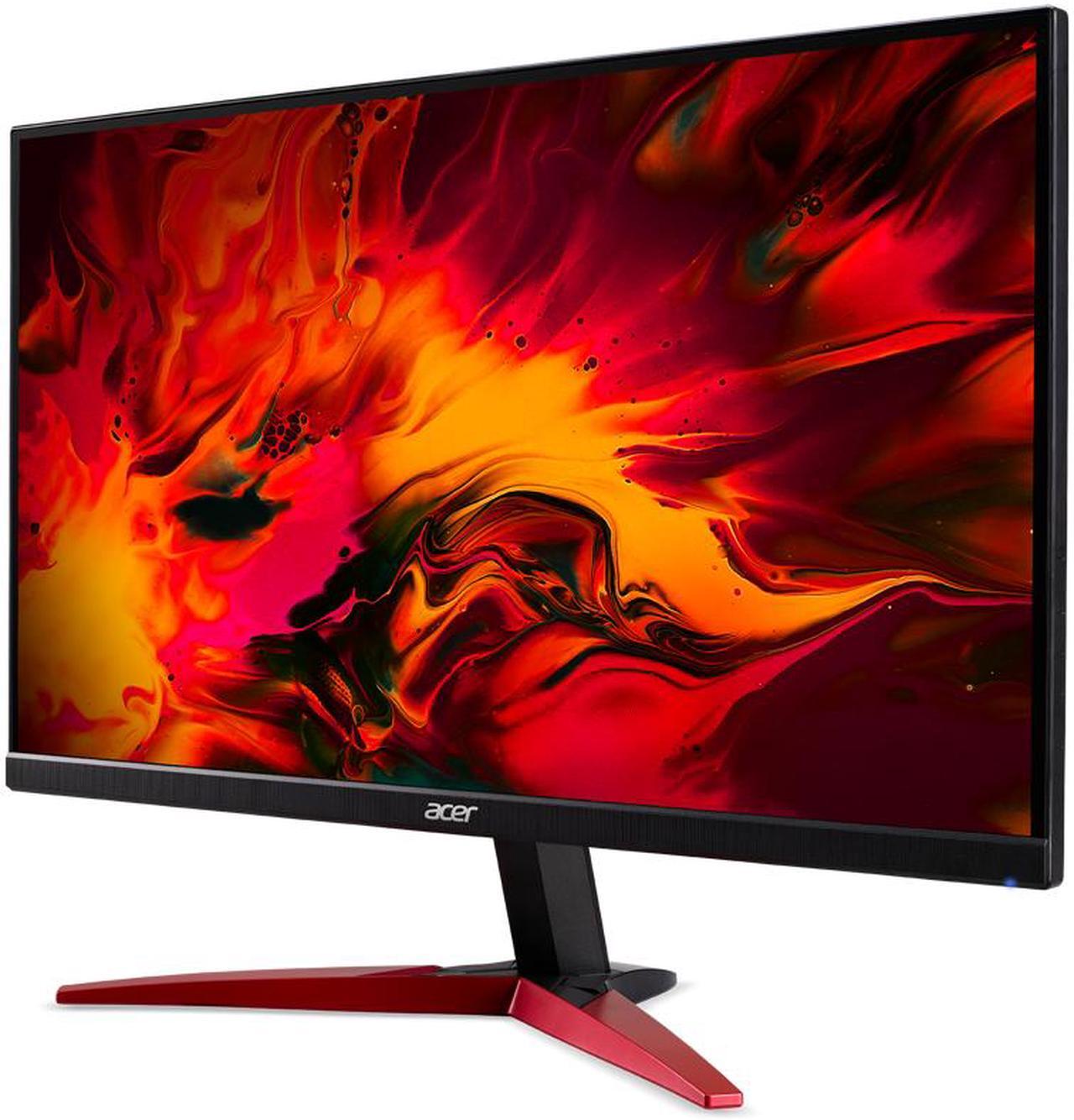 Alt view image 3 of 6 - Acer Nitro KG251Q Zbiip 24.5” Full HD (1920 x 1080) Gaming Monitor with AMD  FreeSync Premium Technology, Up to 250Hz Refresh Rate, 1ms (VRB), HDR Support