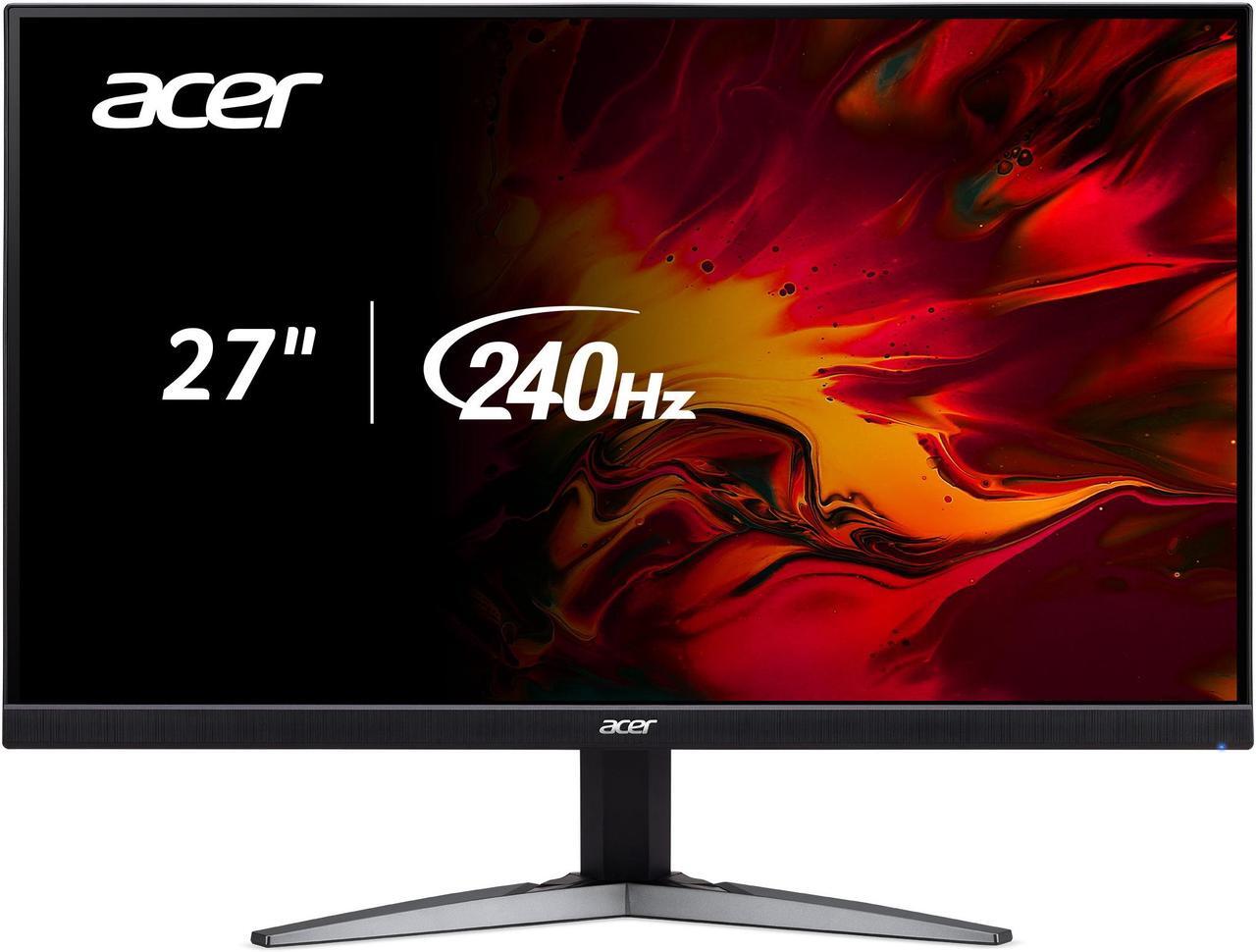 Main image of Acer Nitro KG271U 27inch 2560x1440 240Hz Refresh rate 0.5ms response time AMD FreeSync Premium Acer HDR350 Gaming Monitor, HDMIx2, DisplayPort, Speaker
