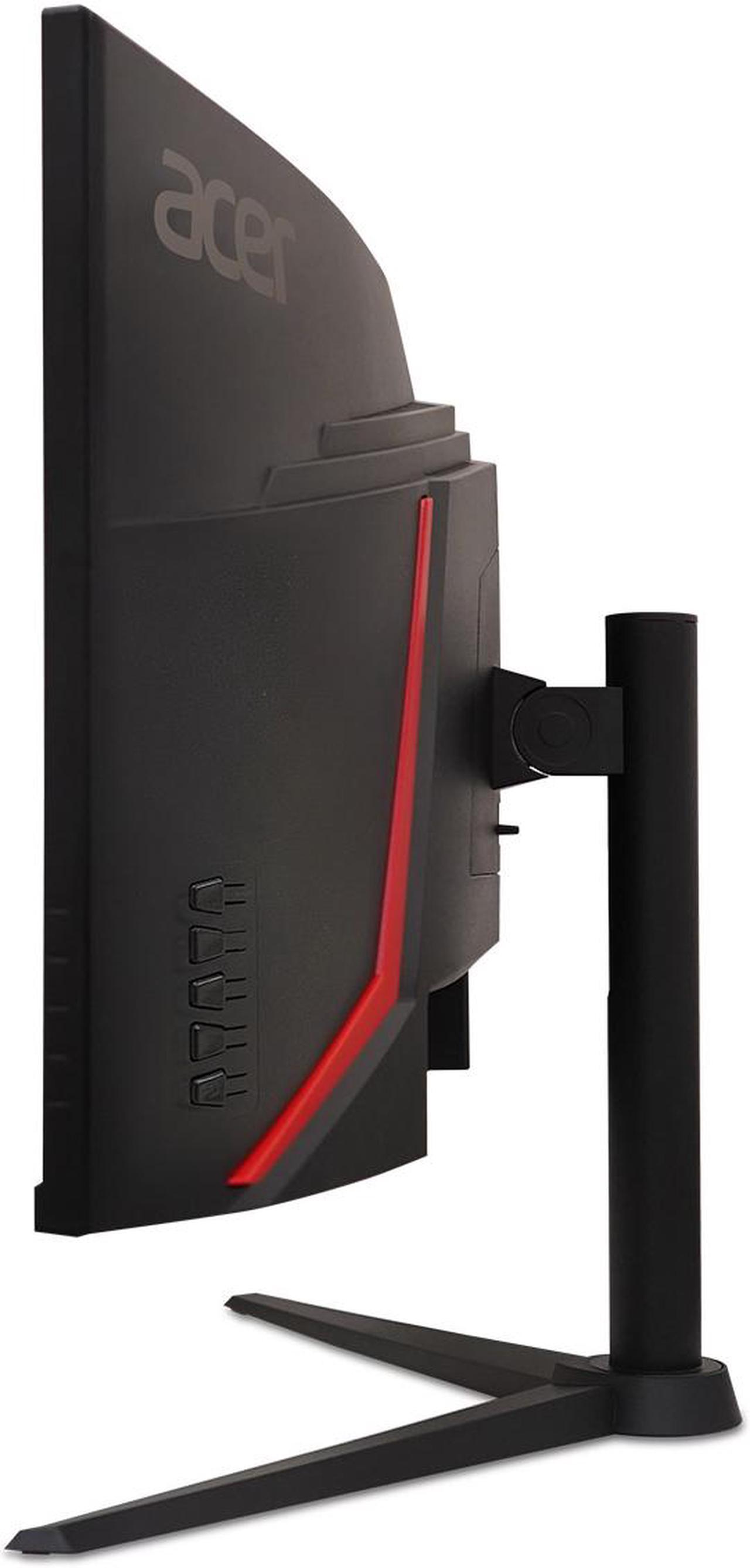 Alt view image 5 of 9 - Acer Nitro XZ342CU V3bmiiphx 34" 1500R 21:9 Curved QHD (3440 x 1440) AMD FreeSync Premium Gaming Monitor, 180Hz Refresh Rate, 1ms VRB, VESA DisplayHDR 400, VESA Mounting Compliant (1 x Display Ports & 2 x HDMI Ports)