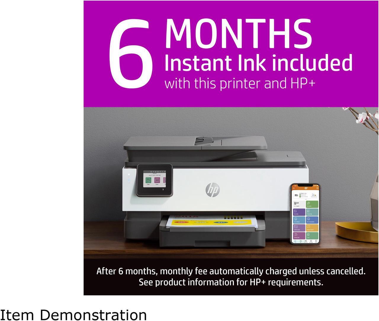 Alt view image 3 of 20 - HP OfficeJet Pro 8025e All-in-One Wireless Color Printer, with bonus 6 months free Instant Ink with HP+ (1K7K3A)