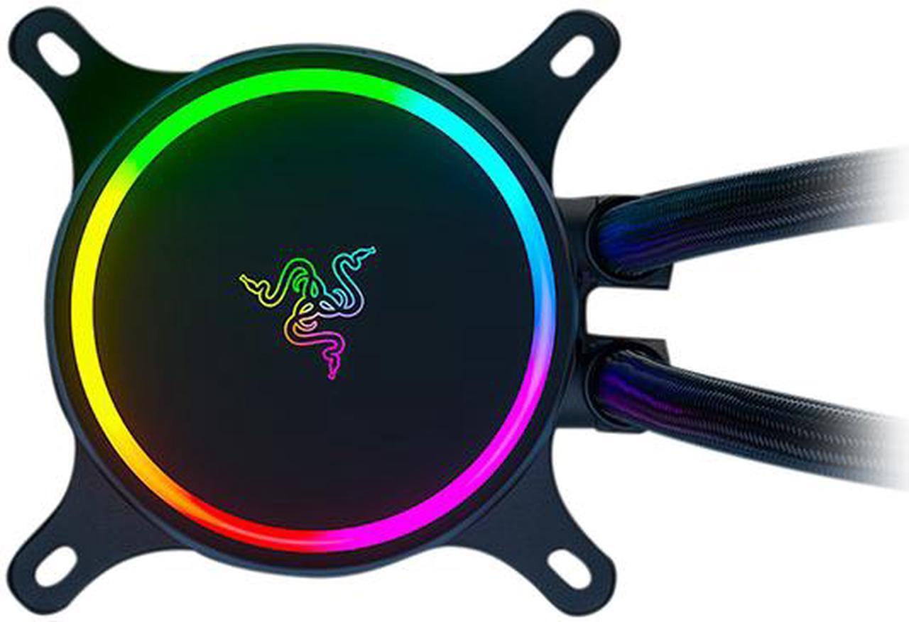 Alt view image 4 of 13 - Razer Hanbo Chroma RGB AIO Liquid Cooler 240MM (ARGB Pump Cap), Intel LGA 1851/1700/1200 & AMD AM4 & AM5 Compatible