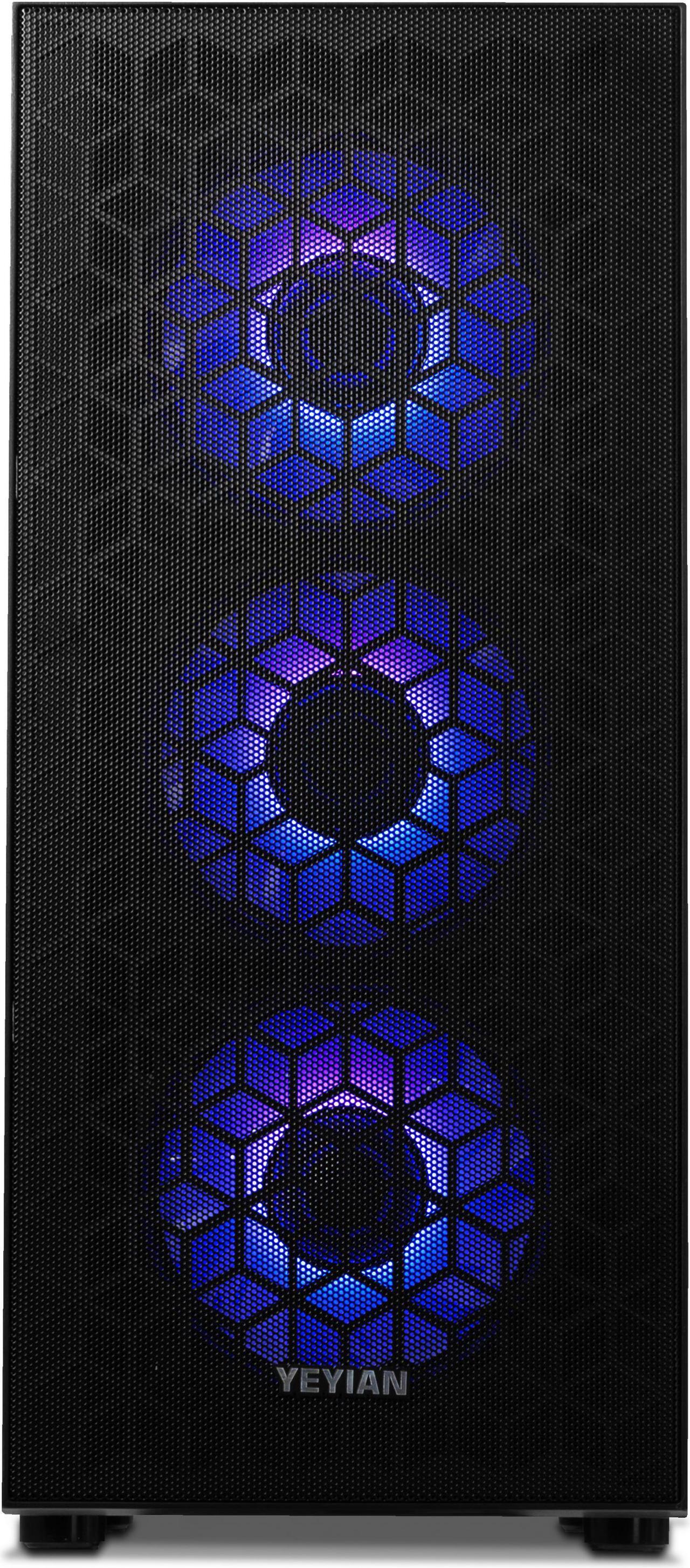 Alt view image 2 of 8 - Yeyian Yumi Gaming PC Desktop INTEL Core i5 12400F, Nvidia RTX 4060, 1TB NVMe SSD, 16GB DDR4 3200, 650W Gold PSU, AC Wi-Fi, Window 11 64bit-YPI-YU24F0B-4601N