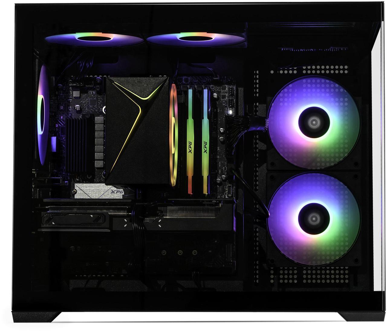 Alt view image 6 of 7 - STORMCRAFT Gaming PC SIRIUS Intel Core i7-14700F NVIDIA GeForce RTX 5060 Ti 16GB – AI Powered 32GB 6000MHz RGB 2TB NVMe SSD 650W PSU Windows 11 Home - SI1470FCC-56VN1