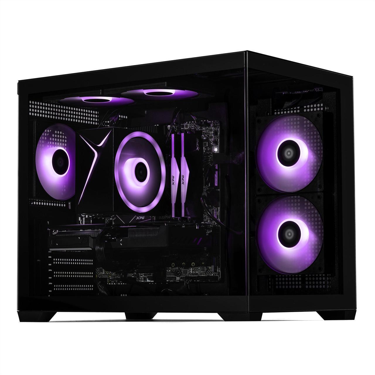 Alt view image 3 of 7 - STORMCRAFT Gaming PC SIRIUS Intel Core i7-14700F NVIDIA GeForce RTX 5060 Ti 16GB – AI Powered 32GB 6000MHz RGB 2TB NVMe SSD 650W PSU Windows 11 Home - SI1470FCC-56VN1