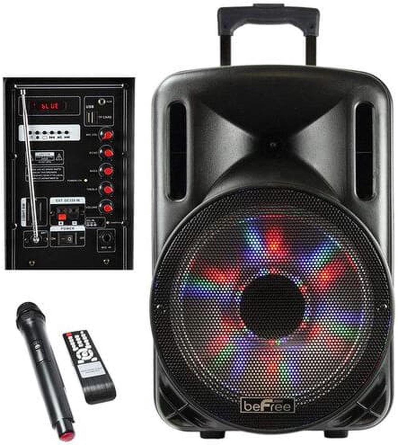 Alt view image 14 of 15 - Befree Sound BFS-4435 12 in Bluetooth Rechargeable Party Speaker with Illuminatiing Light, 2500 Watt