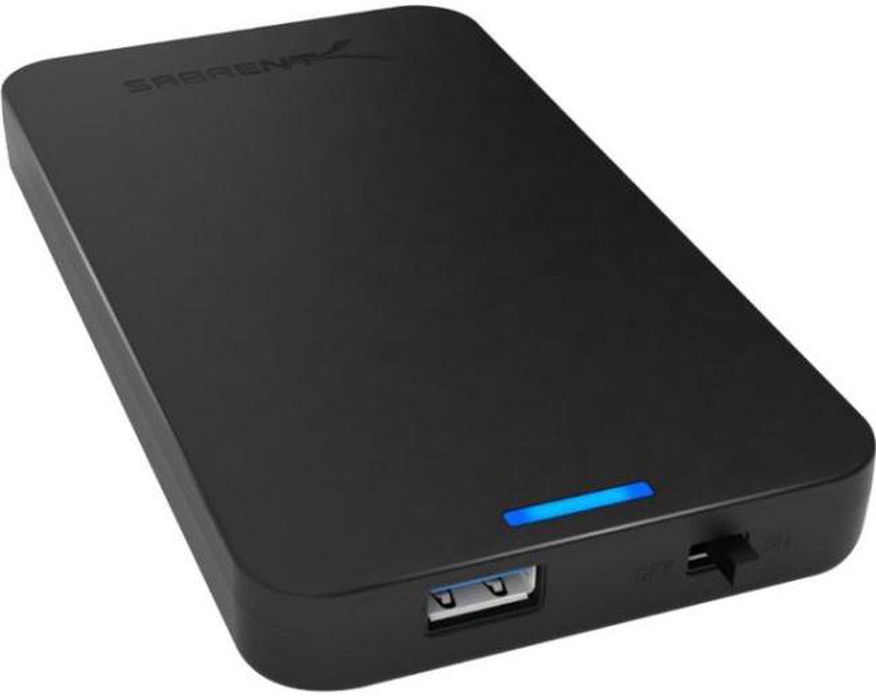 Alt view image 10 of 9 - SABRENT 2.5-Inch SATA to USB 3.0 Tool-Free External Hard Drive Enclosure [Optimized for SSD, Support UASP SATA III] Black (EC-UASP)