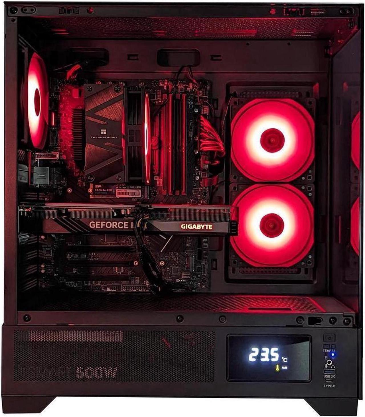 Alt view image 2 of 6 - Cobratype Pilot Gaming PC, Ryzen 5 9600X 3.90 GHz (Up to 5.4 GHz), AMD Radeon RX 9070 XT, 1TB NVMe SSD, 32GB DDR5, Wi-Fi, Win 11 Home