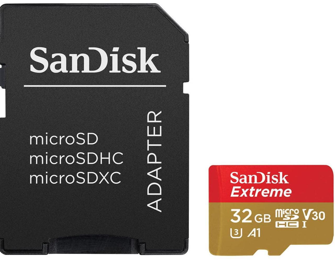 Alt view image 3 of 8 - SanDisk Extreme 32 GB microSDHC