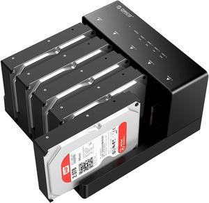 ORICO USB 3.0 to SATA 5 Bay Hard Drive Docking Station with Duplicator Offline Clone Function for 2.5 or 3.5in HDD, SSD Support 5X 16 TB(6558US3)