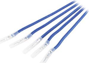 BitFenix BFX-ALC-60CMLB-RP 1.97 ft. ALCHEMY 2.0 PSU CABLE, 5X 60CM - Blue