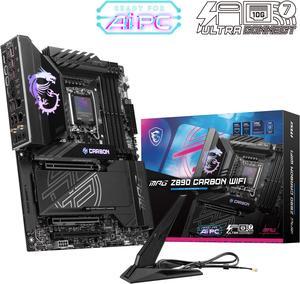 MSI MPG Z890 CARBON WIFI LGA 1851 Intel Z890 SATA 6Gb/s ATX Motherboard MSI MPG Z890 CARBON WIFI LGA 1851 Intel Z890 SATA 6Gb/s ATX Motherboard