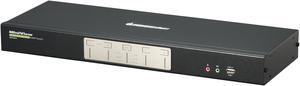 IOGEAR GCS1644 4-Port Dual View Dual-Link DVI KVMP Switch with Audio