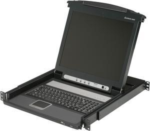 IOGEAR GCL1800 17" LCD KVM Combo Console