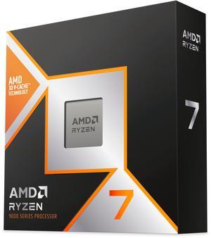 AMD Ryzen 7 9800X3D - Ryzen 7 9000 Series Zen 5 8-Core 5.2 GHz - Socket AM5 120W - AMD Radeon Graphics Desktop Processor - 100-100001084WOF