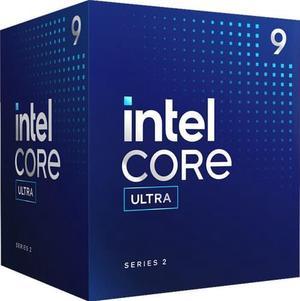 Intel Core Ultra 9 285 - Core Ultra 9 (Series 2) Arrow Lake 24-Core (8P+16E) Performance-core Base Frequency: 2.5 GHz Efficient-core Base Frequency: 1.9 GHz LGA 1851 65W Intel Graphics Desktop CPU Pro