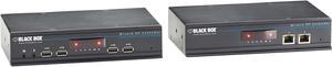 Black Box ACU5800A Black Box Dual-Head DisplayPort KVM Extender over CATx - 1 Computer(s) - 1 Remote User(s) - 492 ft Range - 6 x Network (RJ-45) - 6 x USB