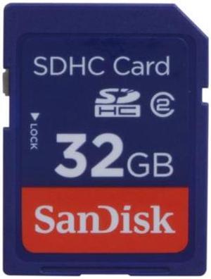 SanDisk 32GB Secure Digital High-Capacity (SDHC) Flash Card Model SDSDB-032G-A11