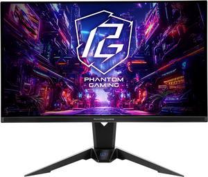 ASRock Phantom Gaming 27" 360Hz 0.03ms QD-OLED QHD 2560 x 1440 (2K) Gaming Monitor, AMD FreeSync Premium Pro (PGO27QFV)