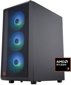 ABS Stratos Aqua Gaming PC - Windows 11 Home - AMD Ryzen 7 7700X - RTX 5070 Ti - DLSS 4 -  AI-Powered Performance - 32GB DDR5 6000 - 2TB M.2 NVMe SSD - SA7700X5070TI#644