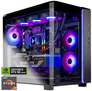 Skytech King 95 Gaming PC Desktop, Ryzen 7 9800X3D 4.7 GHz (5.2 GHz Turbo), NVIDIA RTX 5080 16GB, 4TB Gen4 NVMe SSD, 64GB DDR5 RAM 6000 RGB, 850W GOLD ATX 3 PSU, 360mm ARGB AIO , Wi-Fi, Win 11