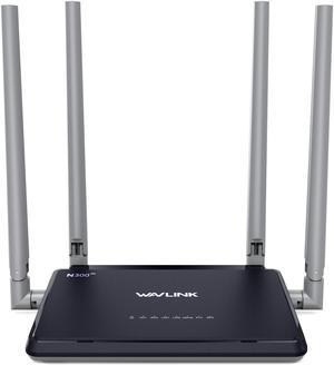 WAVLINK 4G LTE Router, N300 4G LTE Modem WiFi Router with SIM Card Slot, 300Mbps LTE Cat4 Wireless Router With 4x5dBi High Gain Antennas, Secure & Easy Setup