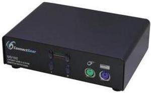 ConnectGear UG102 2-Port Audio KVM Switch