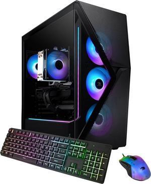 iBUYPOWER Slate 8 MESH Gaming PC Desktop - AMD Ryzen 7 9700X - AMD Radeon RX 7800 XT 16GB - 32GB DDR5 Non-RGB - 1TB NVMe SSD - SMA7R78XT02