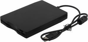 3.5” USB 2.0 Data External Floppy Disk Drive 1.44MB For Laptop PC Win 7/8/10 Mac